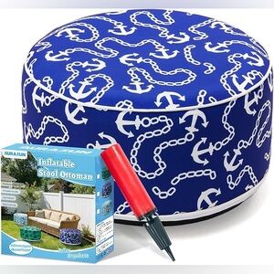 Inflatable Stool Ottoman